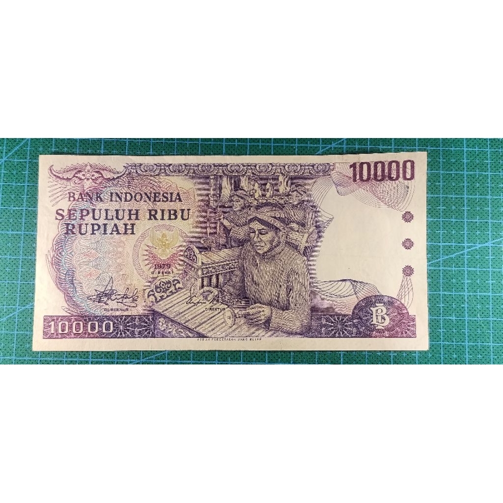 Uang Kuno 10000 Rupiah 1979 Gamelan KONDISI XTRA FINE