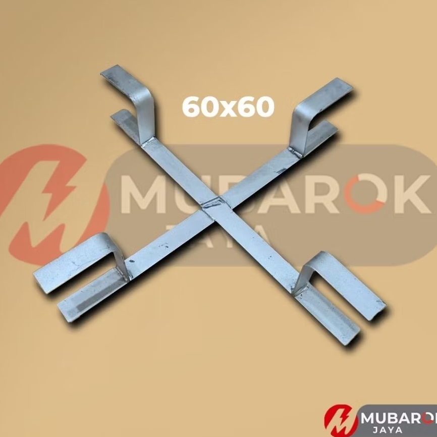 Slack Hanger 60x60 / Slack Support / Palang Slek / Fixing Slack / Slack Kabel / Stang Slek / Gulunga