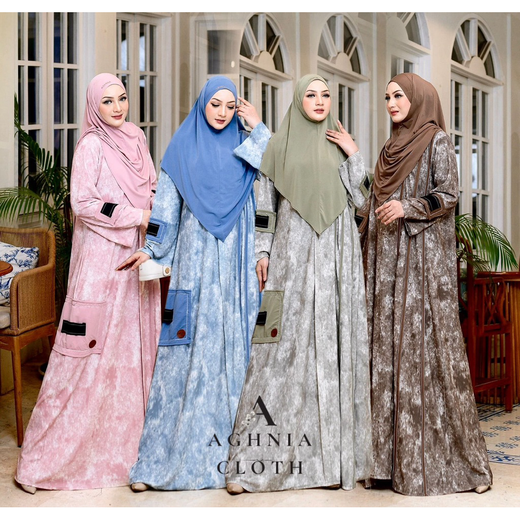 SET HIJAB AGHNIA TERBARU