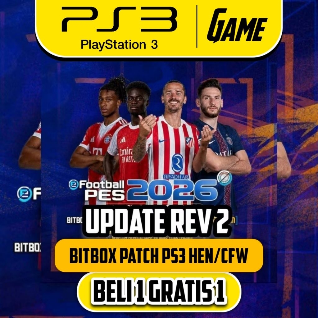 BITBOX PATCH PES 2026 WINTER UPDATE REV1 PS3 HEN