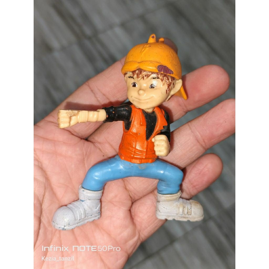 KARTUN CARTOON CARTON ACTION FIGURE FIGUR ANIME BOBOY BOIBOBOY BOYBOBOY YAYA YING MINUS JUNK BLACK F