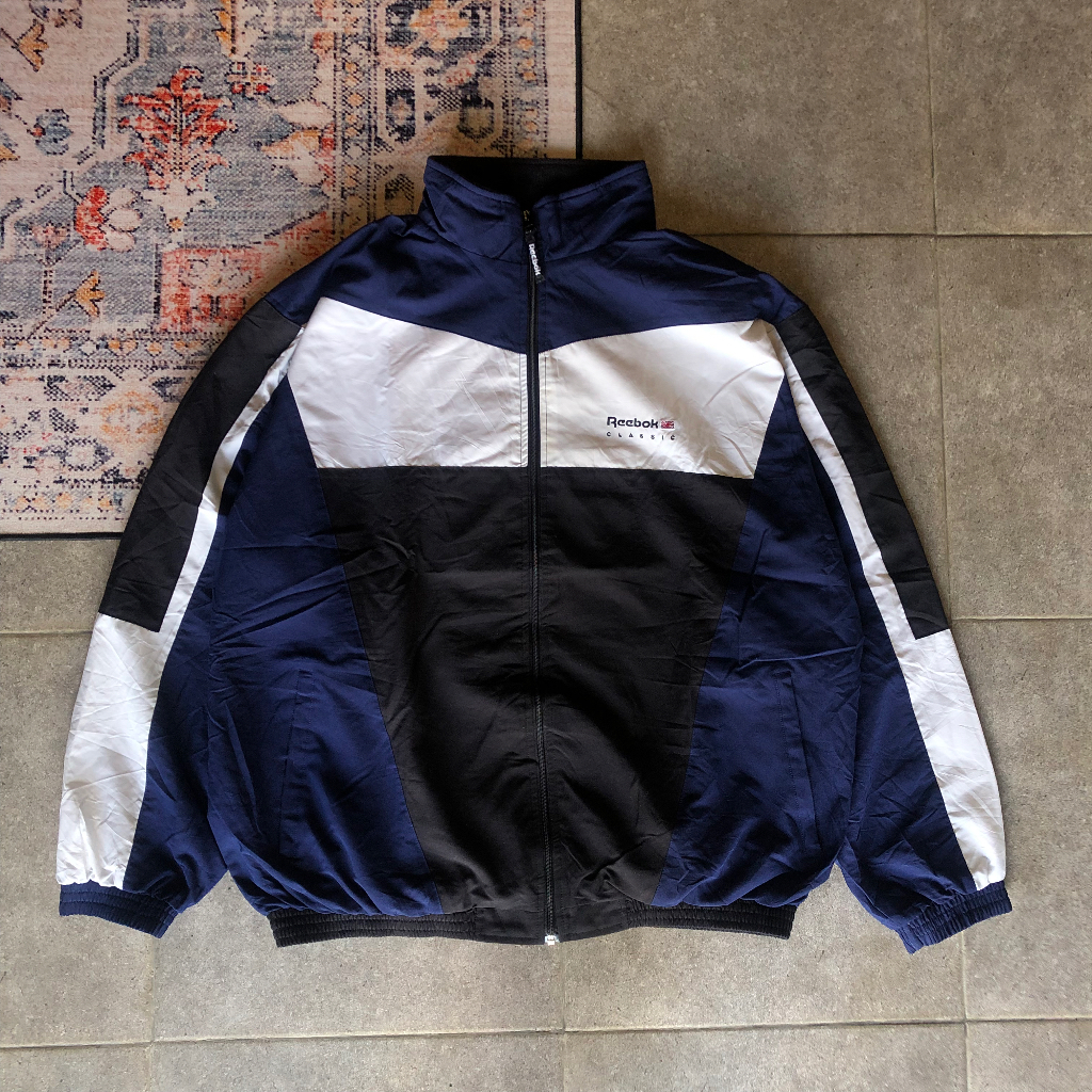 Jaket Reebok Classic Big Logo Colorblovk Windbreaker