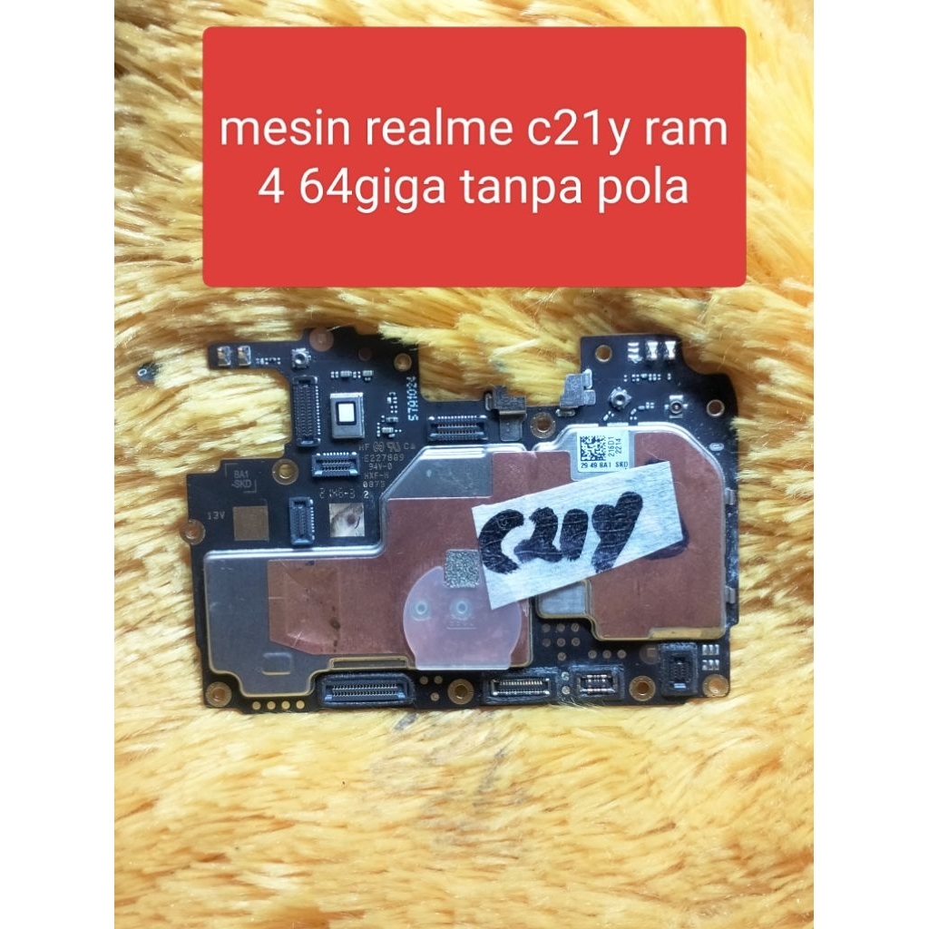 mesin realme c21y ram 4 64giga