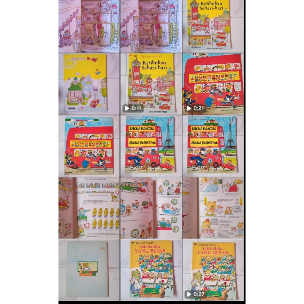 BUKU CERITA DONGENG RICHARD SCARRY