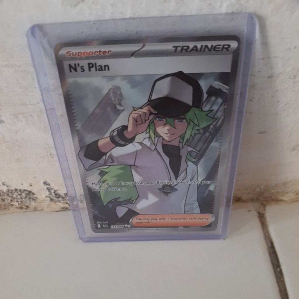 kartu pokemon N's Plan trainer eng