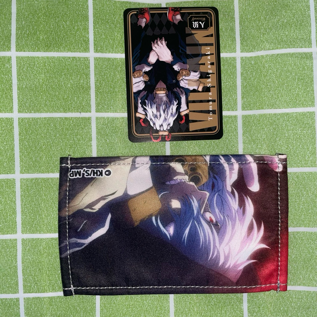 set postcard kartu my boku no hero academia shigaraki tomura bnha mha card