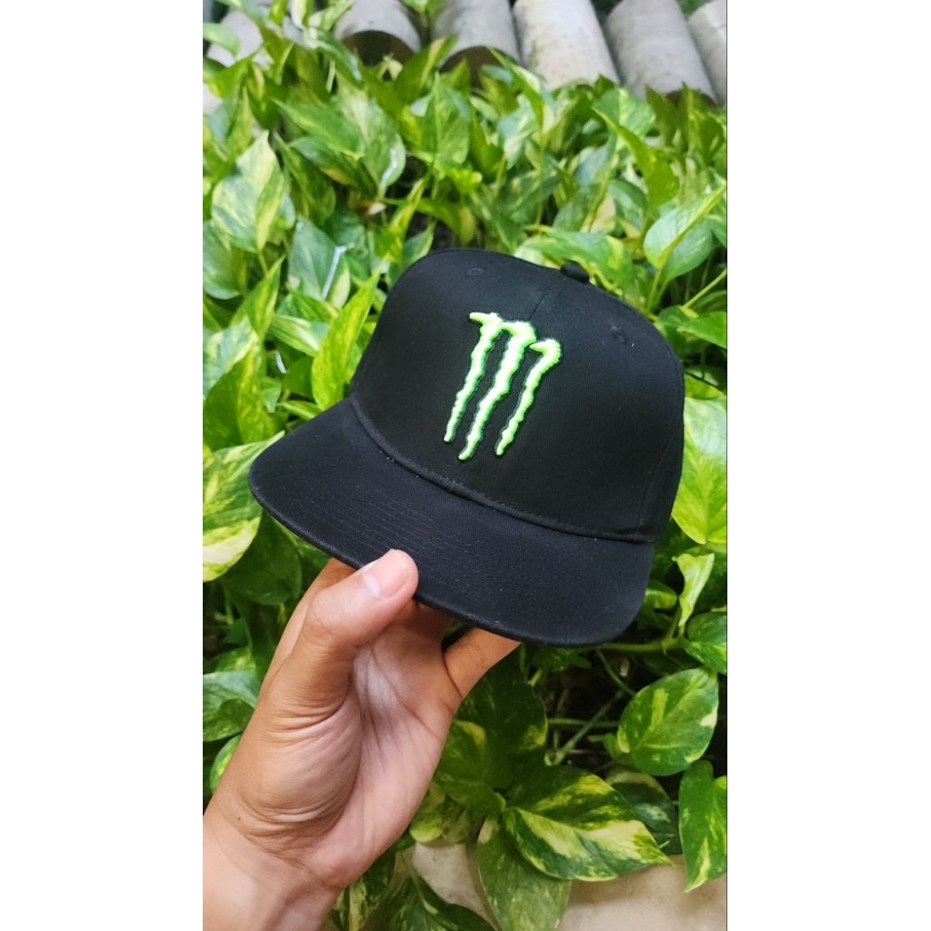 topi monster energy - official (snapback) ORIGINAL