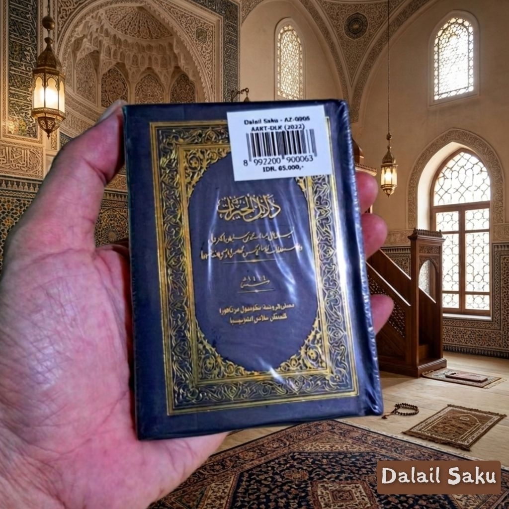 KITAB DALAIL SAKU HARD COVER AL-ZAHRA + BONUS CINCIN WAFAQ