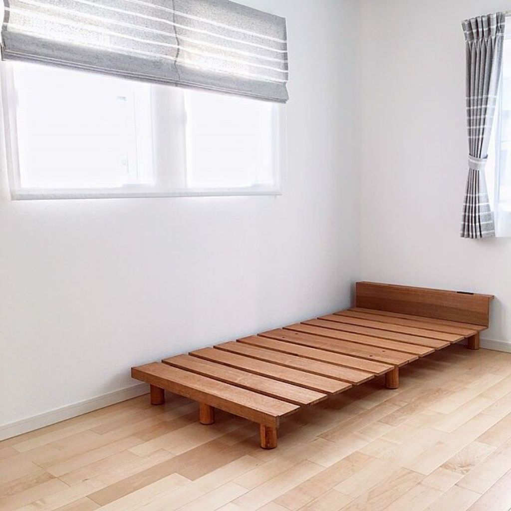DivanTempatTidurMinimalisModerenPuulKayuMahoniUkuran120x200