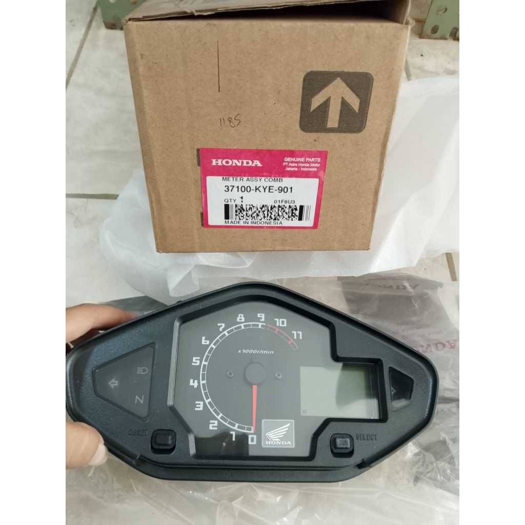 37100 KYE 901 SPEEDOMETER ASSY KILOMETER NEW MEGA PRO MONOSOC KARBU 37100KYE901
