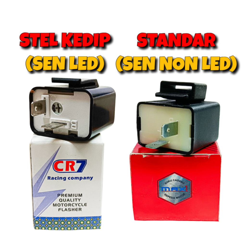 FLASHER FLASER FLESER / TOMSOL / LAMPU SEN SEIN / RITING RETENG LED / UNIVERSAL STANDAR STELAN KEDIP
