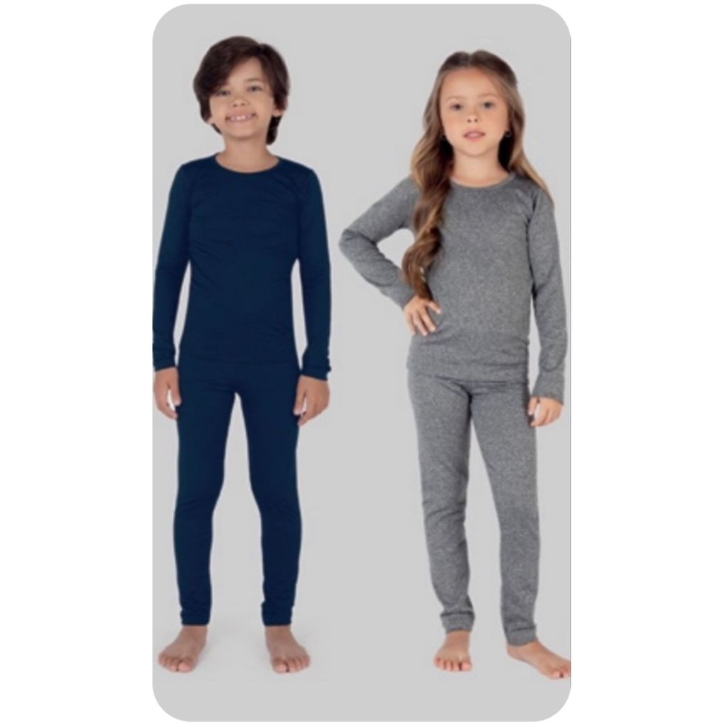 Oneset Polos Anak Baju Oblong Lengan Panjang + Celana