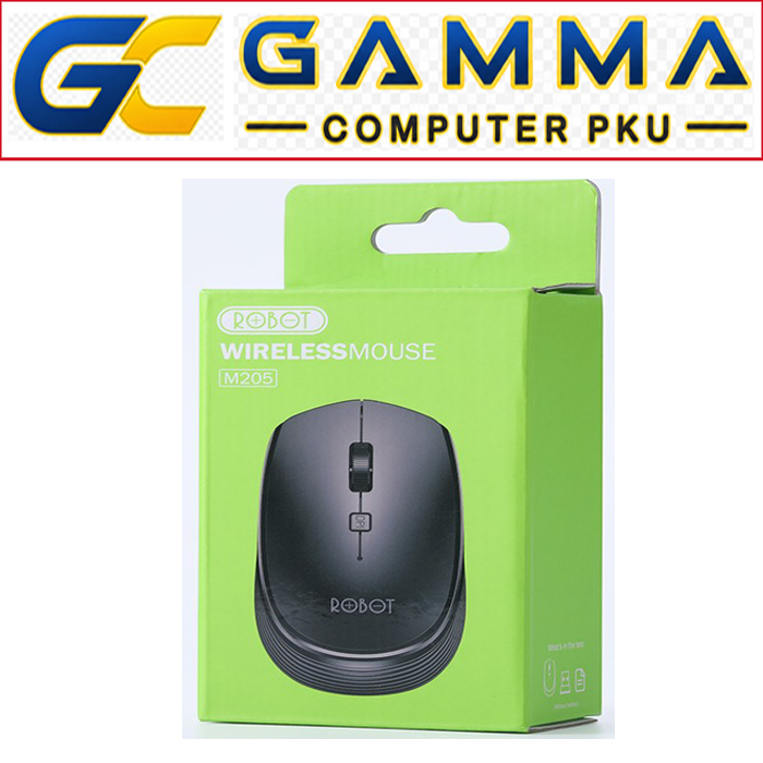 MOUSE WIRELESS ROBOT M205 M 205 / ROBOT WIRELESS MOUSE