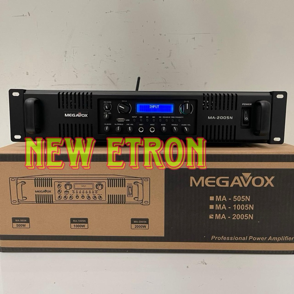 POWER AMPLIFIER MEGAVOX MA 2005N / MA-2005 N/ MEGAVOX MA2005N