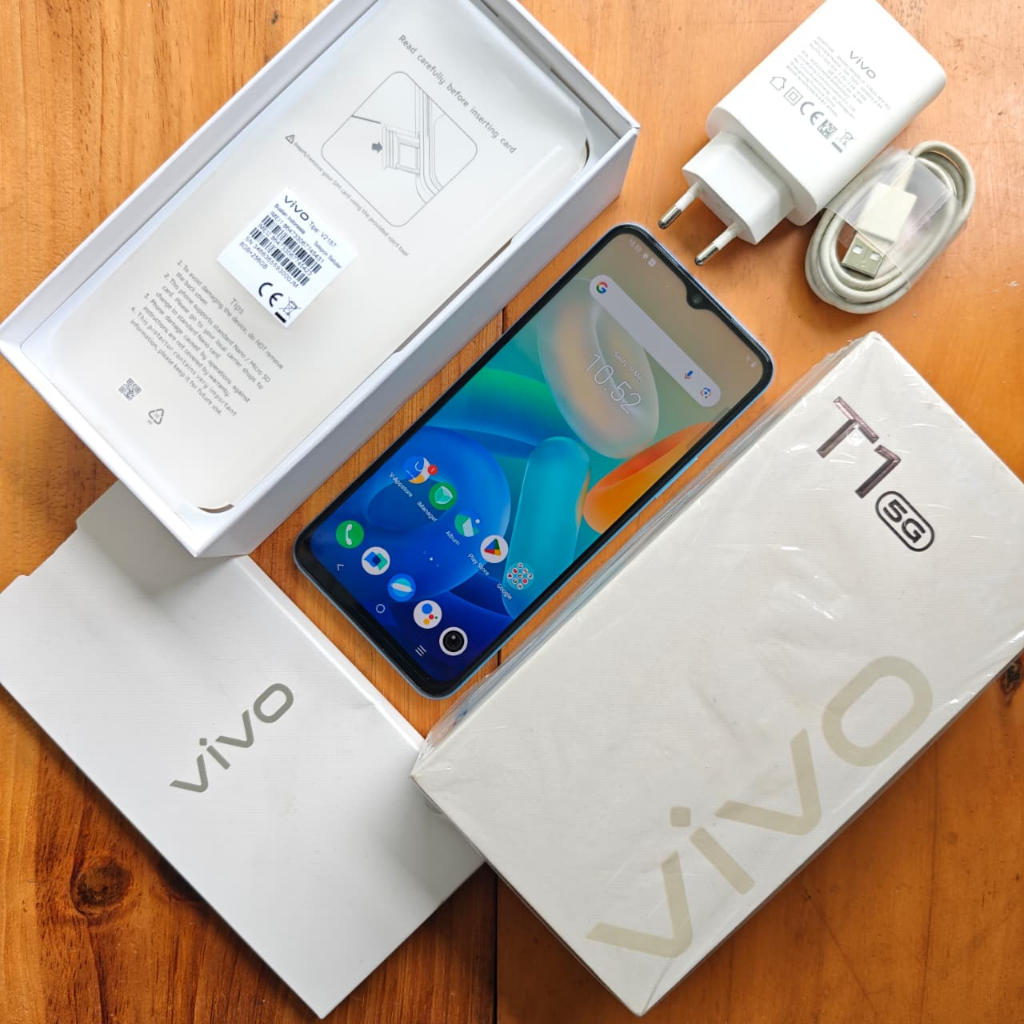 VIVO T1 5G SECOND 8/256GB HANDPHONE SECOND HP SEKEN HP BEKAS HP MURAH