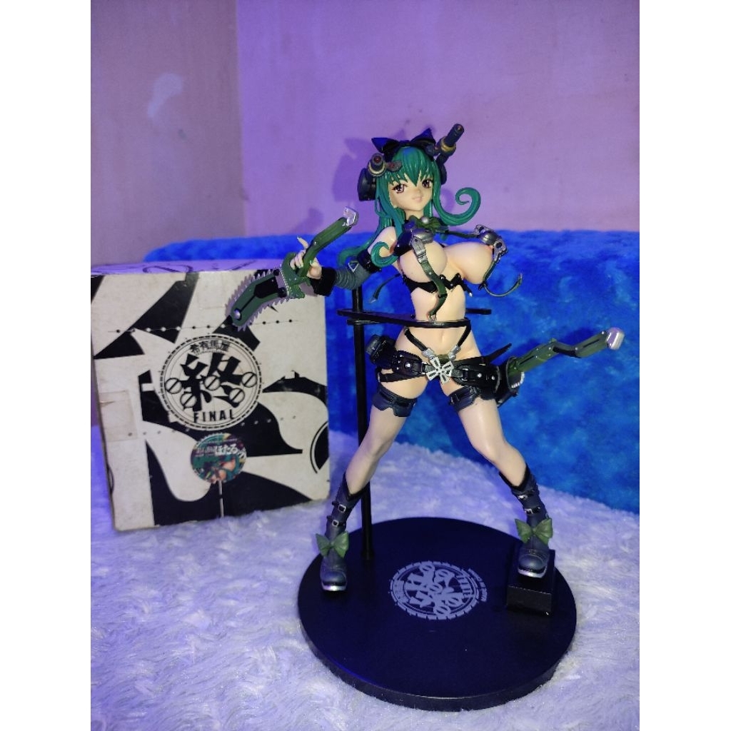 Original Keumaya hyper nurse Green Milky Way HOTARU Sexy Figure Cast Off