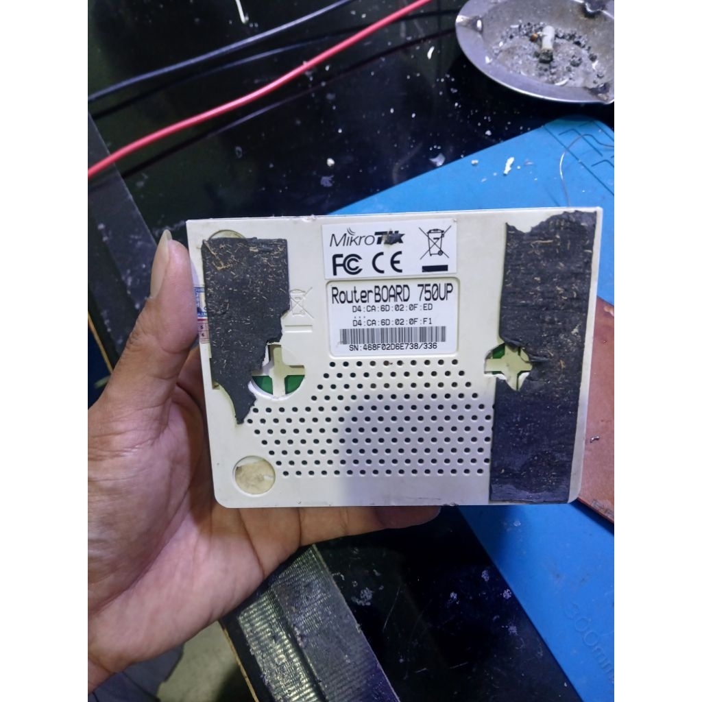 mikrotik rb750up bekas