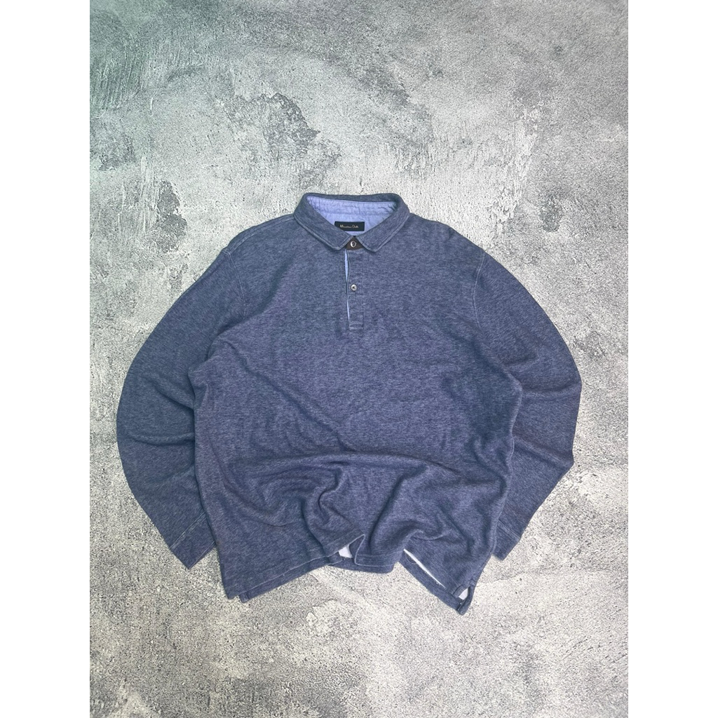 MASSIMO DUTTI POLO SHIRT LONGSLEVEE
