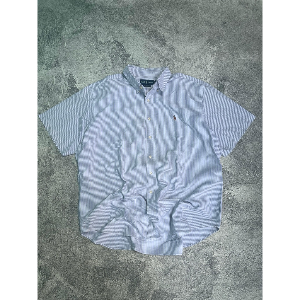 POLO RALPH LAUREN STRIPE SHIRT OXFORD