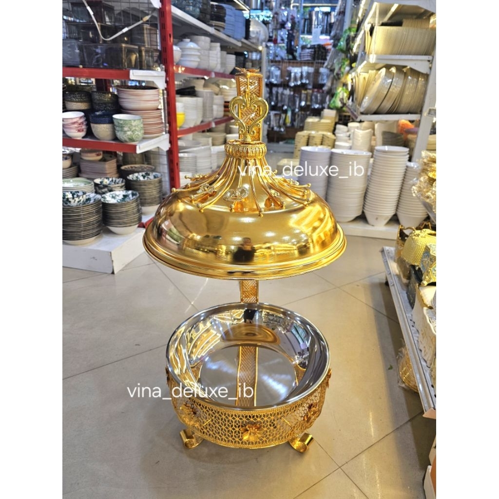Prasmanan Sultan / Roll Top Stainless Gold 8liter