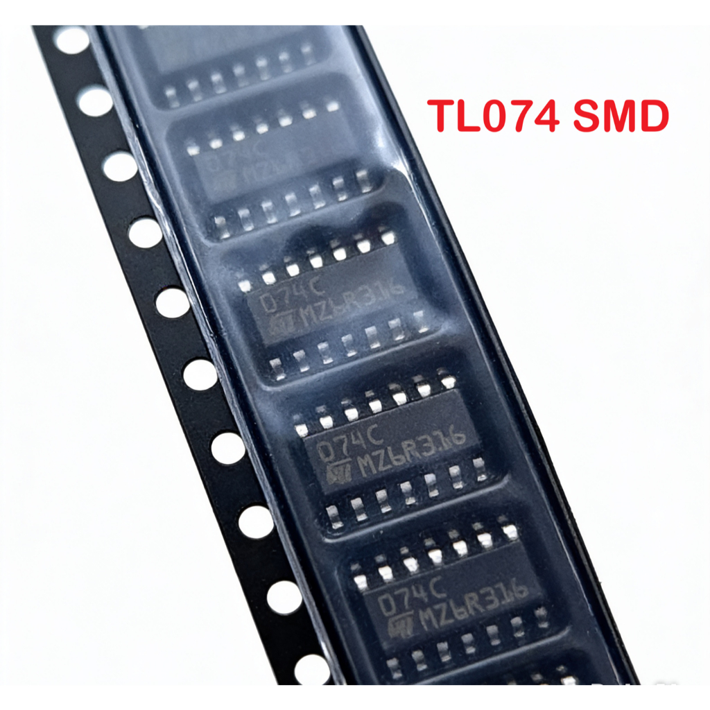 IC ST TL074 SMD ASLI ORIGINAL TL 074C TL074C KUALITAS TINGGI