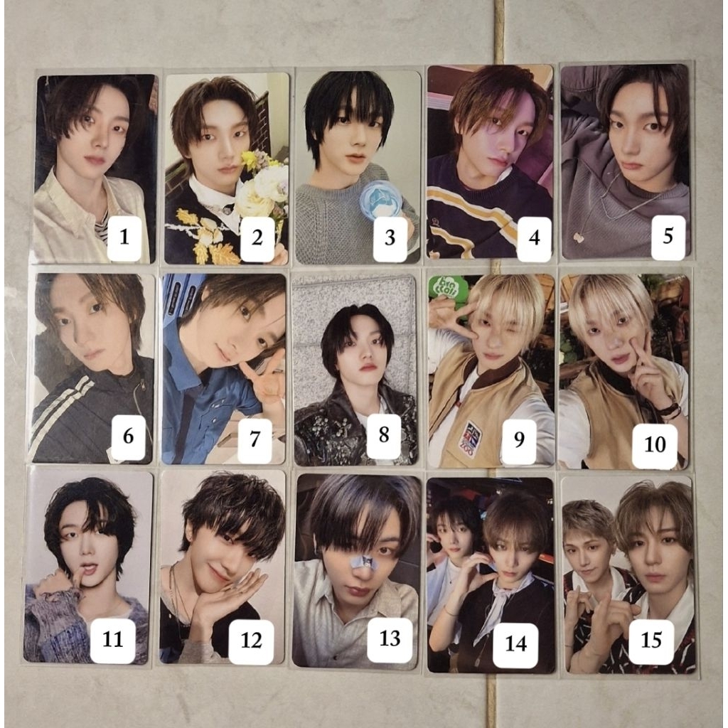 [READYY] PHOTOCARD OFFICIAL BOYNEXTDOOR (SUNGHO, TAESAN, WOONHAK)