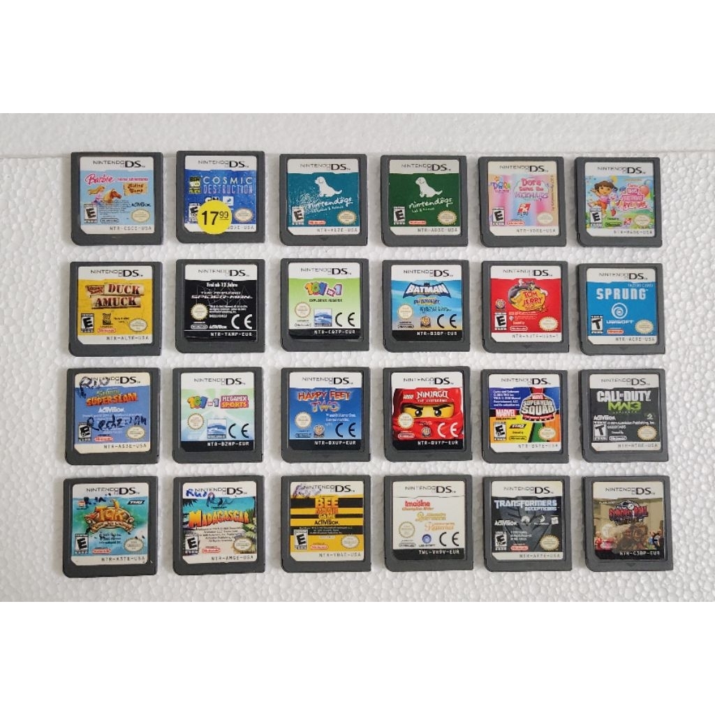 game nds original berbagai judul
