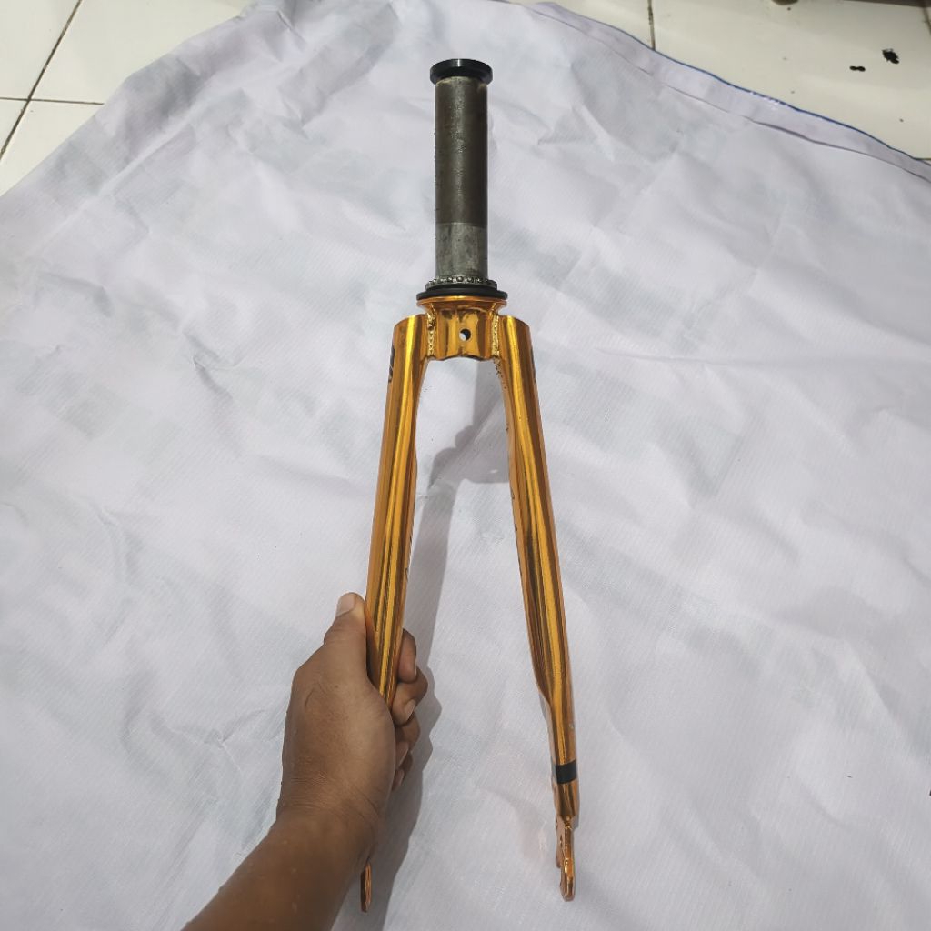 FORK 20 SEPEDA LIPAT CROMOLY
