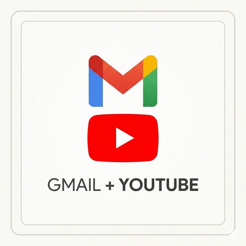 Gmail+akun youtube kosongan