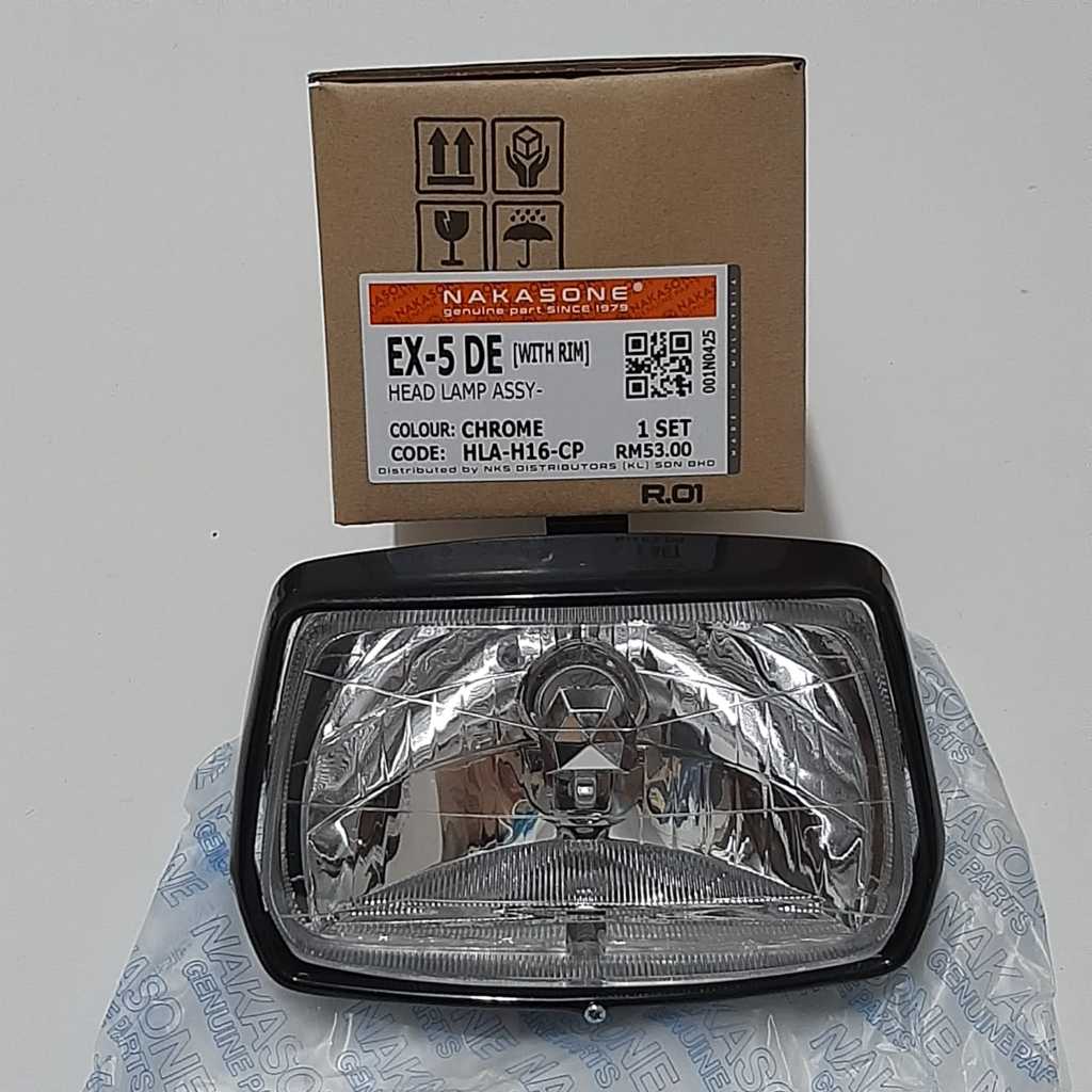 LAMPU DEPAN LAMPU REFLEKTOR HEADLAMP,  NAKASONE MALAYSIA   (HONDA EX5 PNP ASTREA PRIMA)