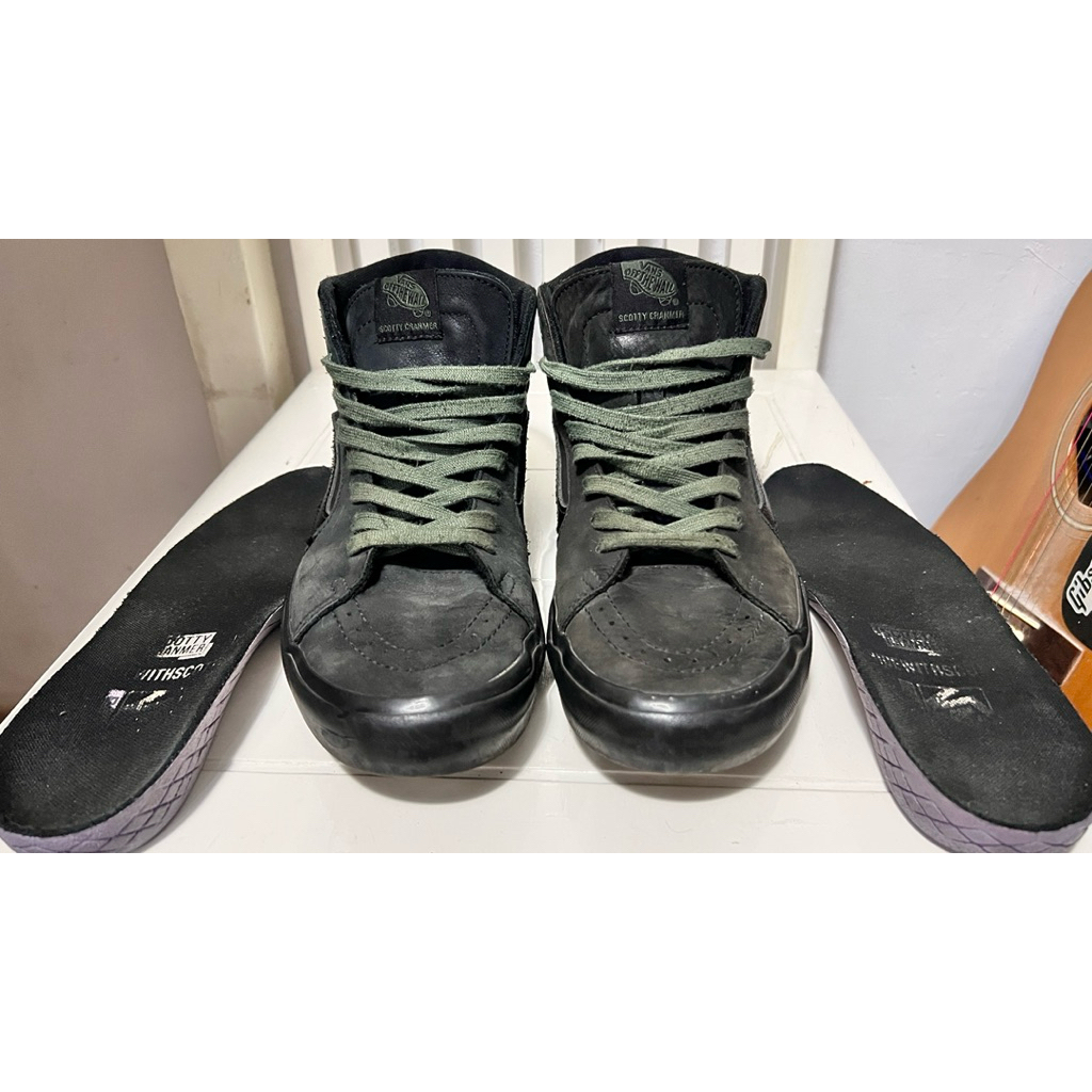 vans wafflecup bmx pro model scotty cranmer sz42 full leather