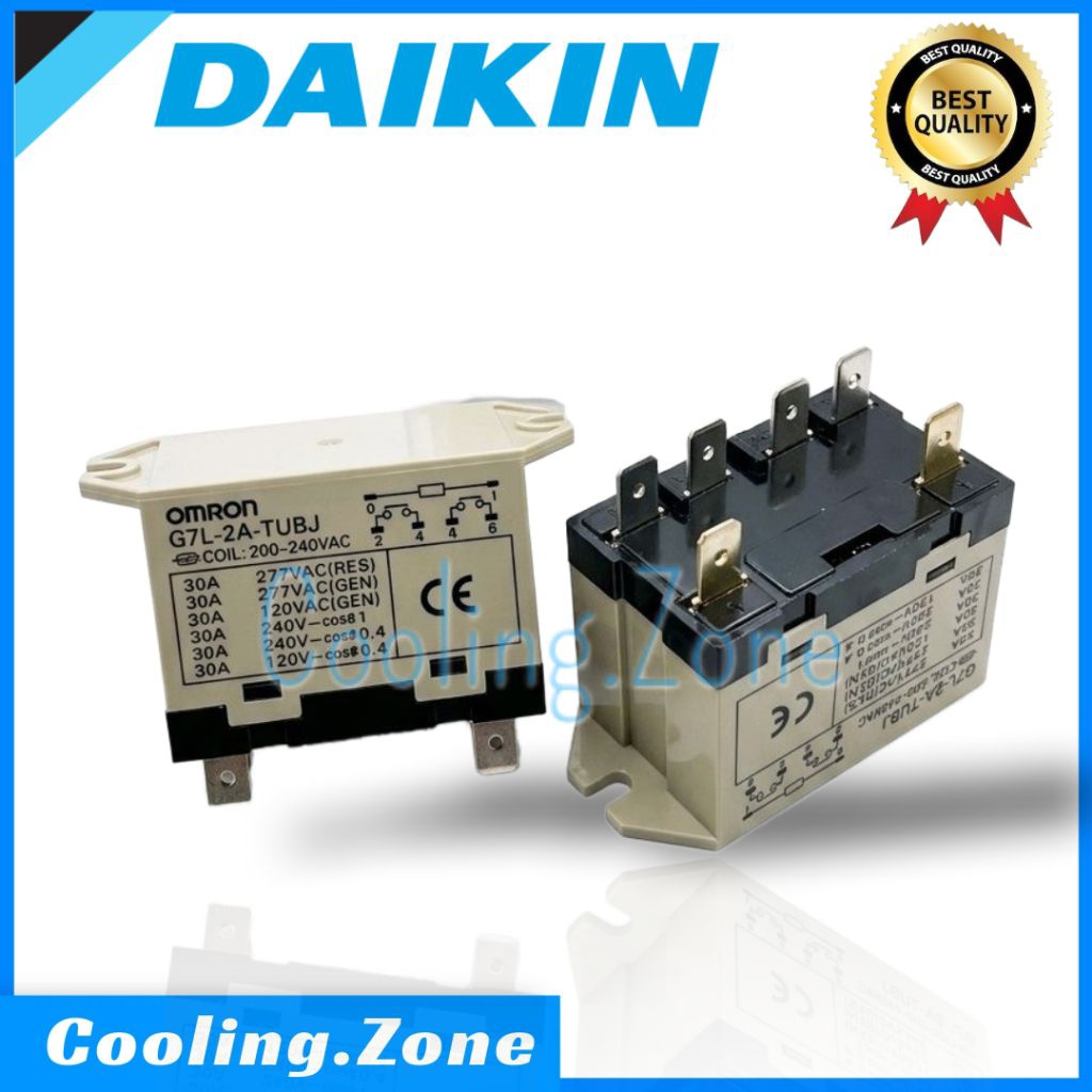 Kontaktor Relay AC Daikin G7L-2A-TUBJ Magnetic Kontaktor AC Daikin G7L-2A-TUBJ