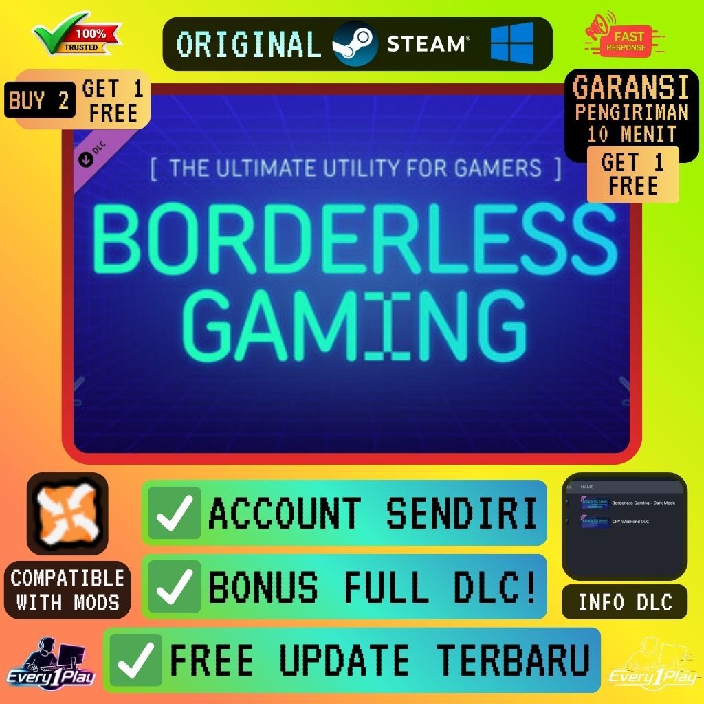 Borderless Gaming Game Software Steam - Game PC/Laptop/Windows