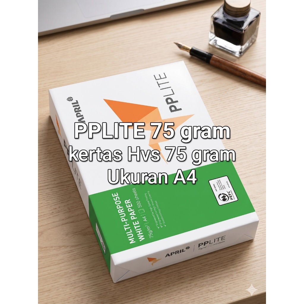 Kertas HVS 75 gram ( 100 Lembar ) PPlite