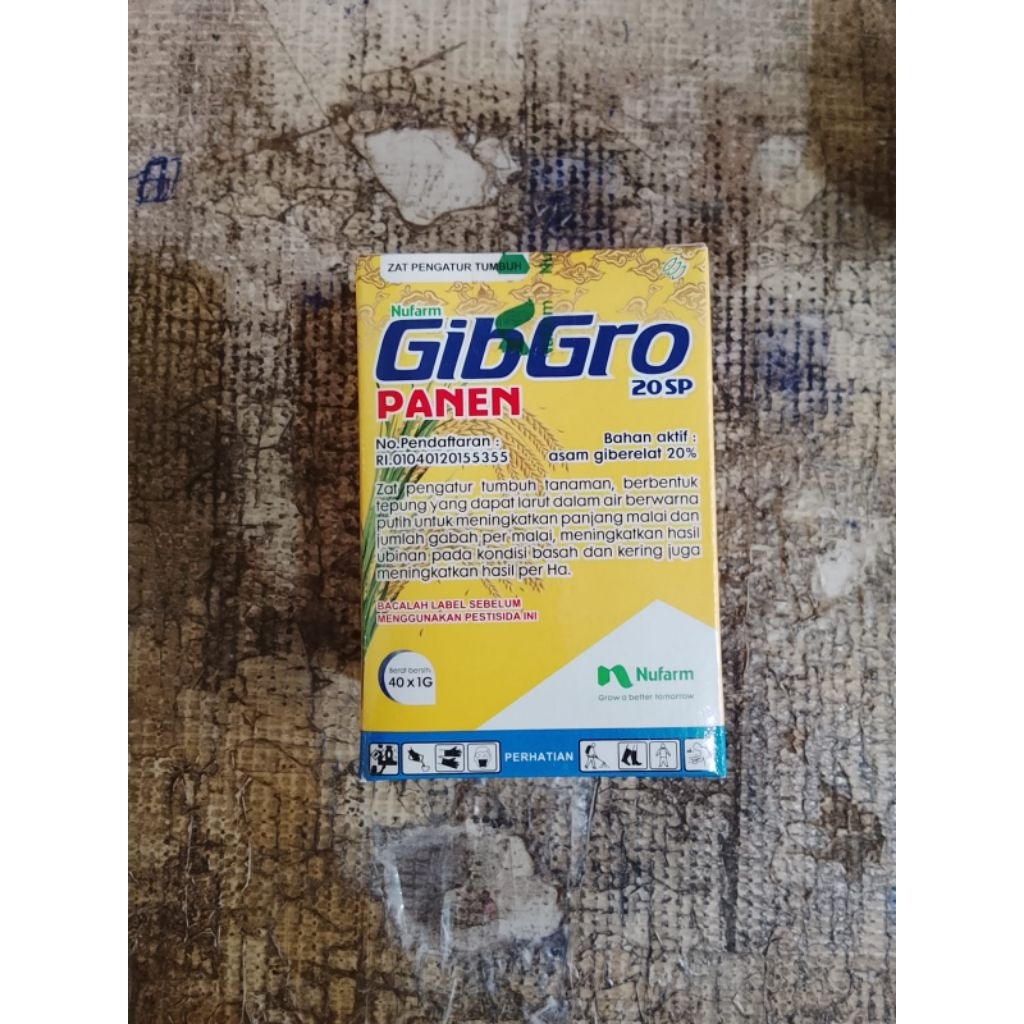 ZPT Gibgro 20 Sp Panen untuk Tanaman Padi