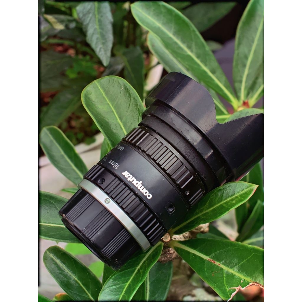 lensa cctv computar 16mm f1.4 c-mount