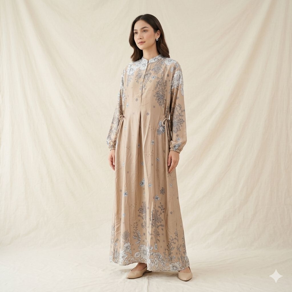 NEW  GAMIS ARMANI SILK WANITA MUSLIM SIZE XL