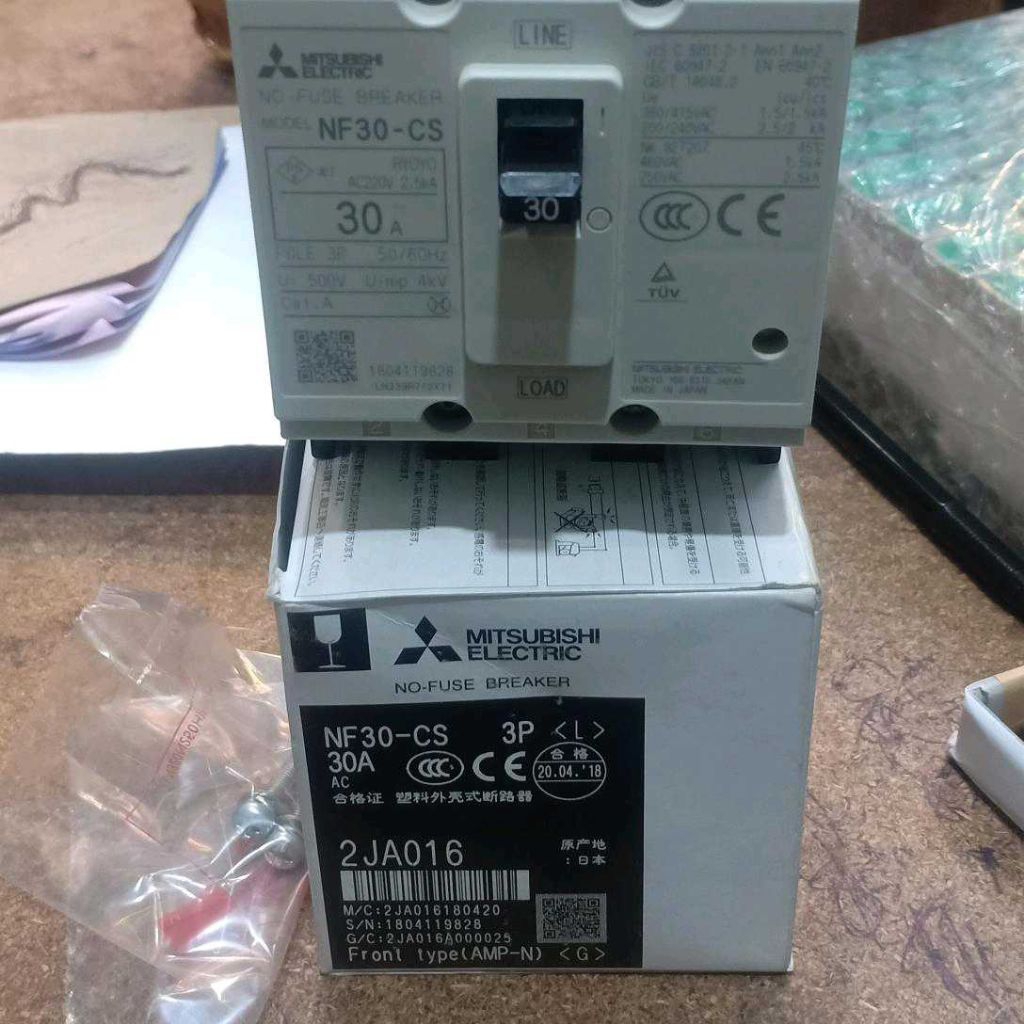 mccb nfb nf30-cs 30a mitsubishi