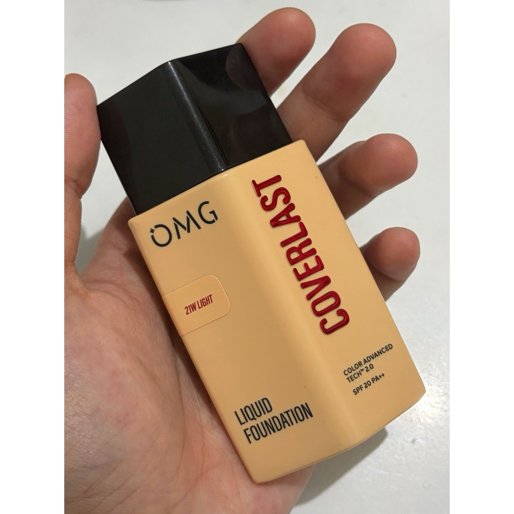 OMG LIQUID FOUNDATION SHADE 21W LIGHT || PRELOVED