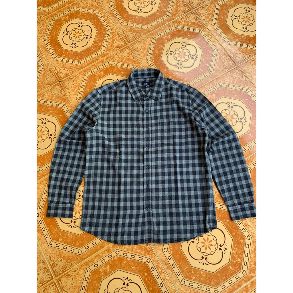 kemeja flanel pria F2F size 110