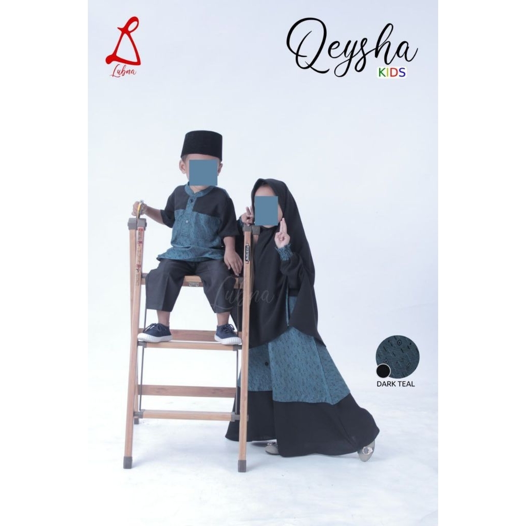 Qeysha Kids by Lubna (Ready Gamis kids)