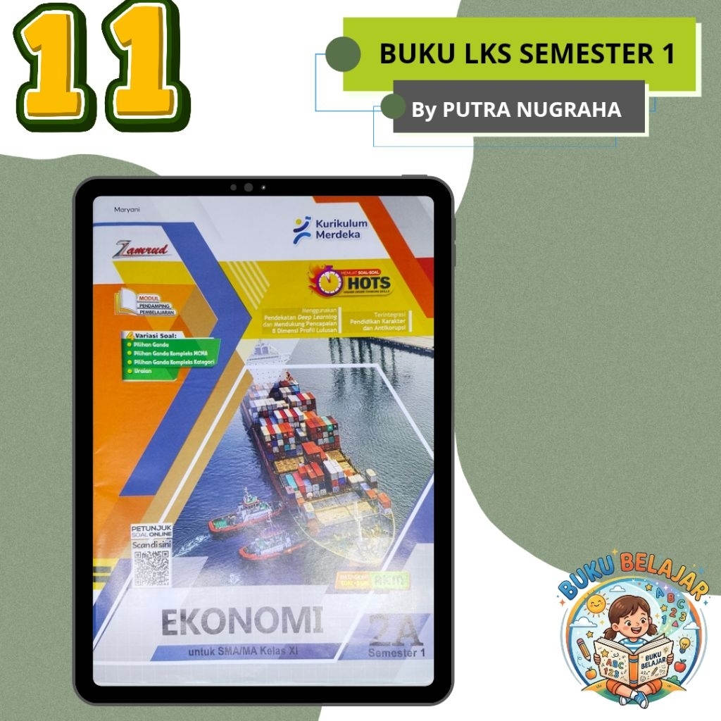 LKS SMA/MA KELAS 11 EKONOMI SEMESTER 1 KURIKULUM MERDEKA I PUTRA NUGRAHA