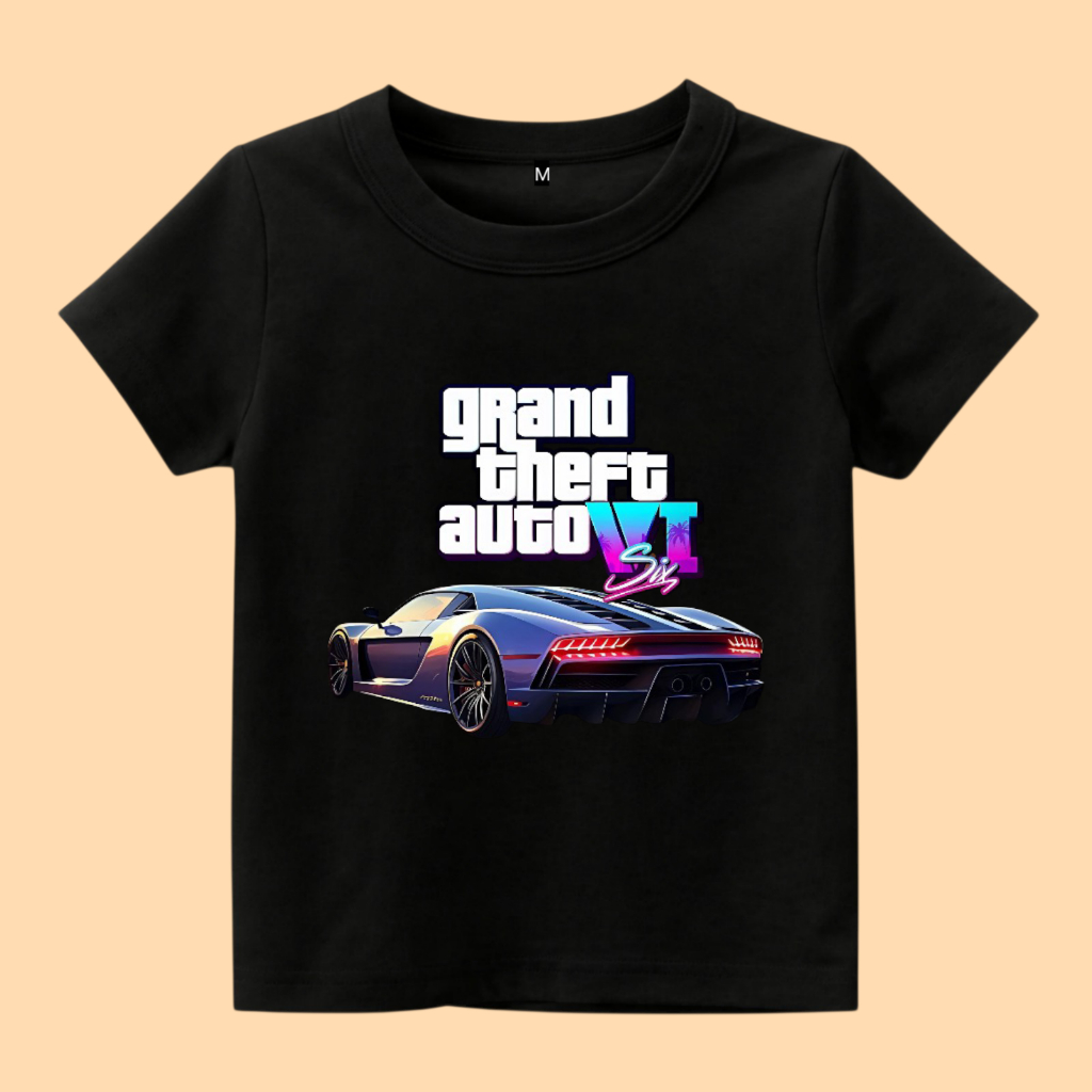 Baju kaos anak Gta 6 san andreas