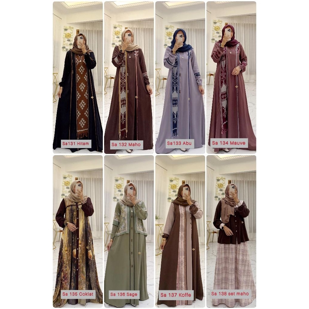Gamis Sophia Almas lounching terbaru