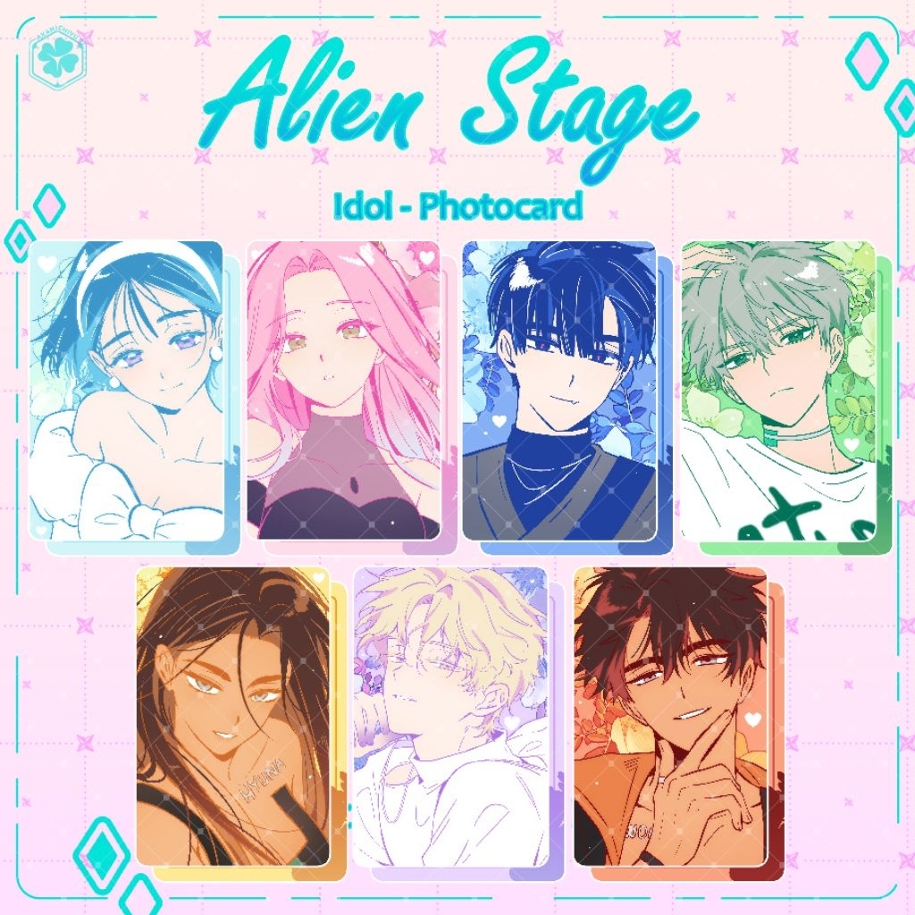 Alien Stage Photocard - Idol - ALNST