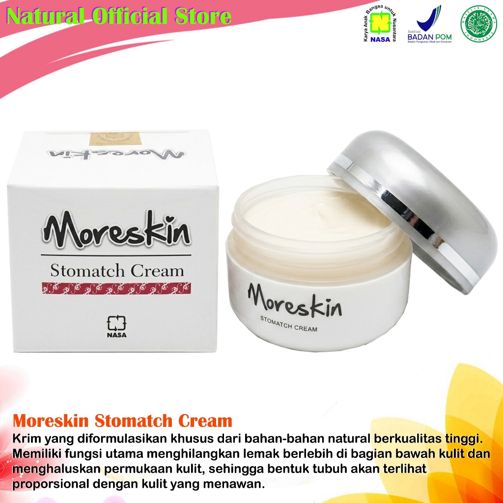 PENGHILANG LEMAK BERLEBIH MORESKIN STOMATCH CREAM