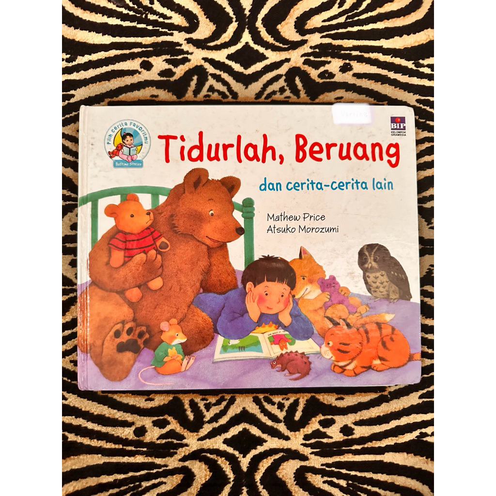 BUKU CERITA ANAK TIDURLAH BERUANG (HARD COVER)