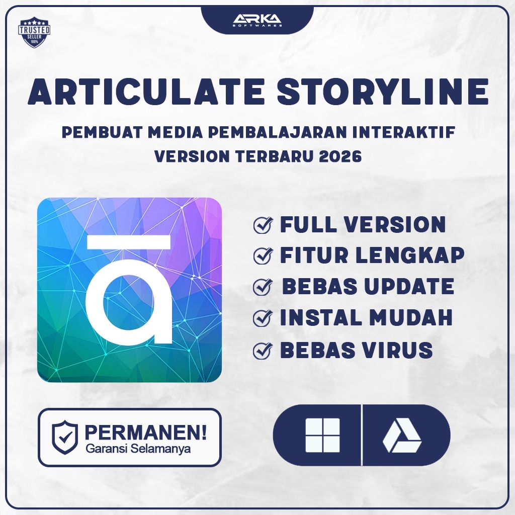 Articulate Storyline 3.20 Full Version Original Lifetime + Panduan Instalasi (WIN)