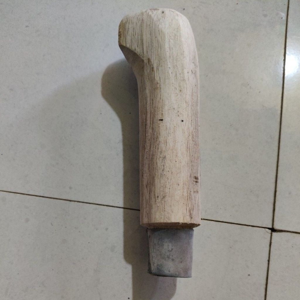 Gagang Golok/Bendo Kayu Angsono Keling Motif Natural Unik
