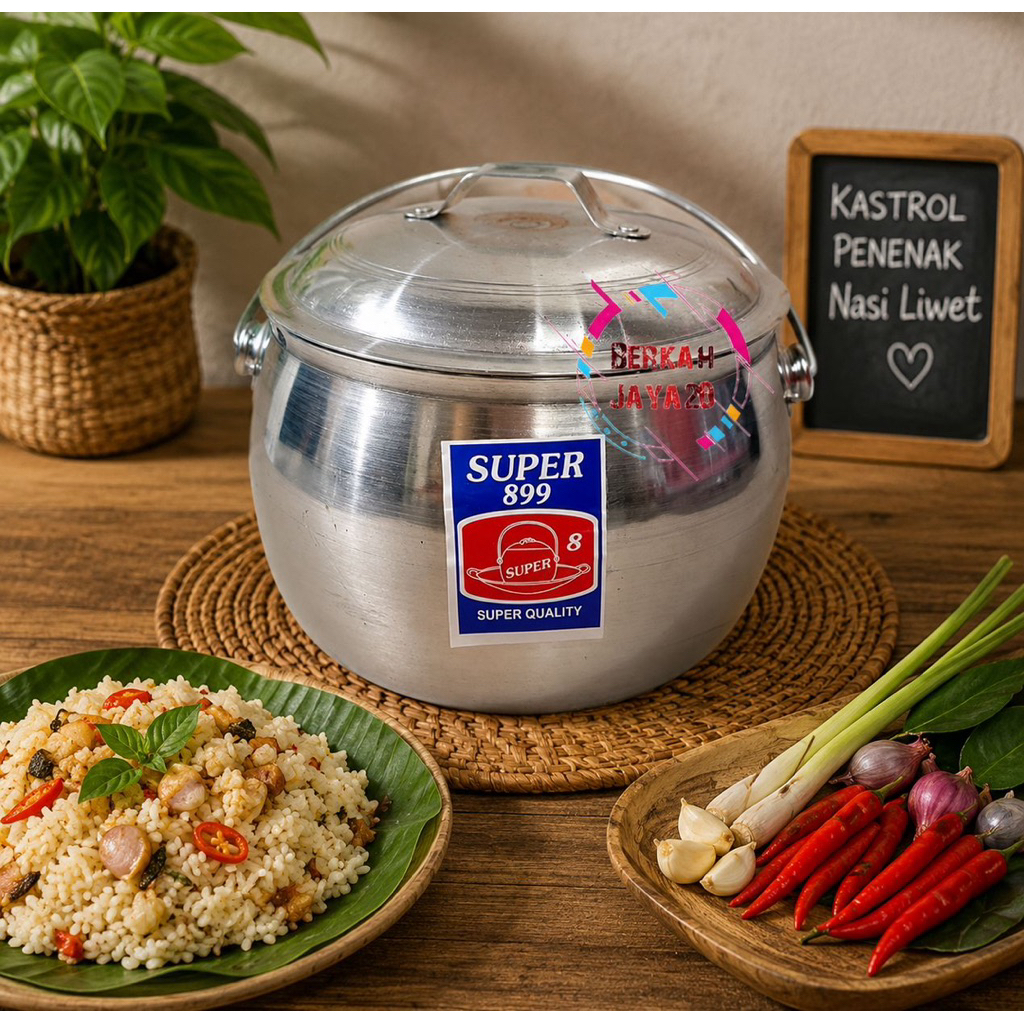 wajan kastrol nasi liwet no 8/ penanak nasi liwet/ kastrol liwet